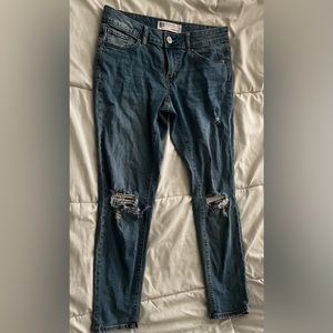 ripped RSQ skinny jeans